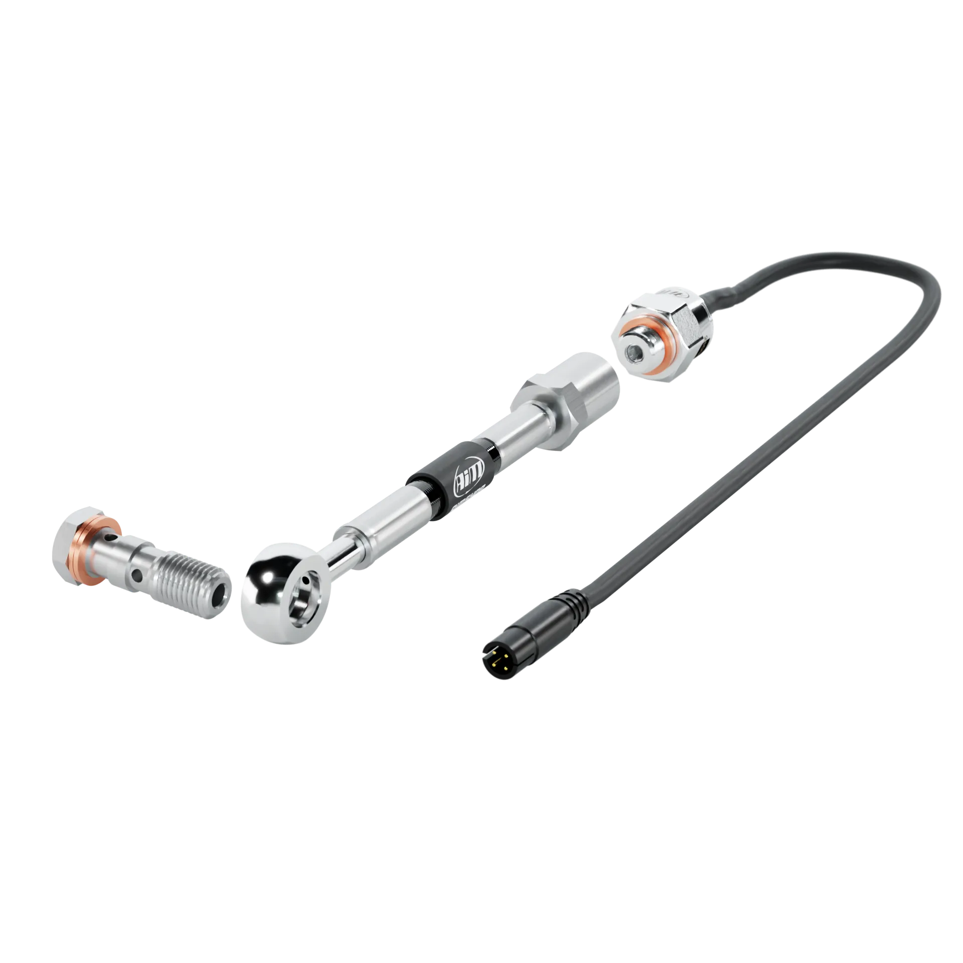 Brake Pressure Sensor Adapter With Double Banjo Bolt M10 - AimShop.com