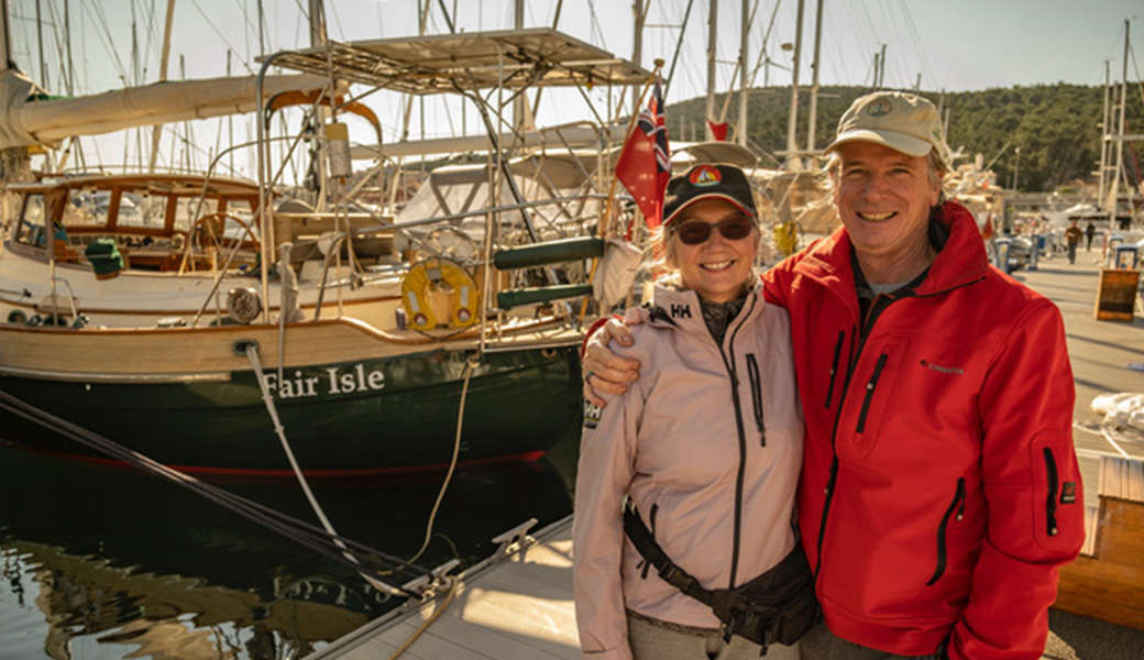 Sailing Fair Isle Super B Testimonial for sailboat