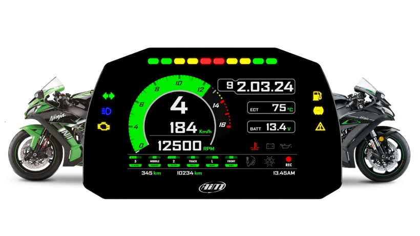 Kawasaki Ninja ZX-10R Dash