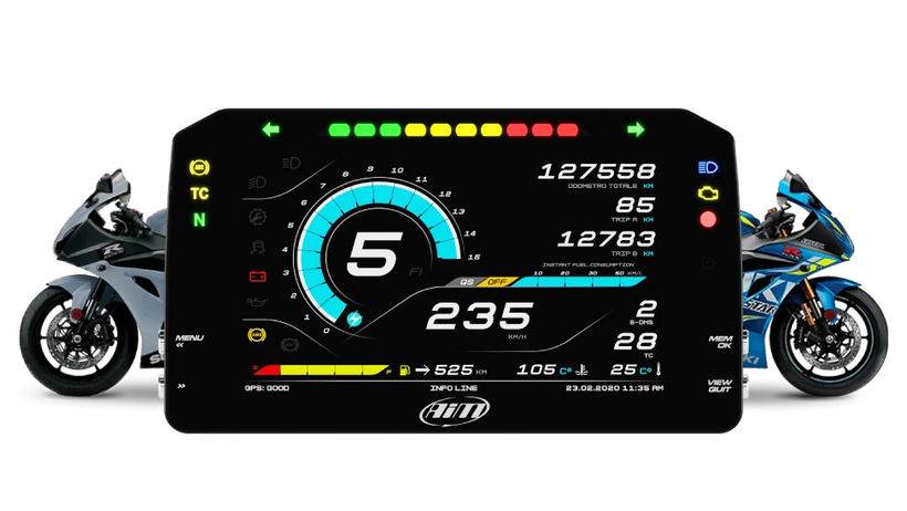 Suzuki GSX-R1000 Dash
