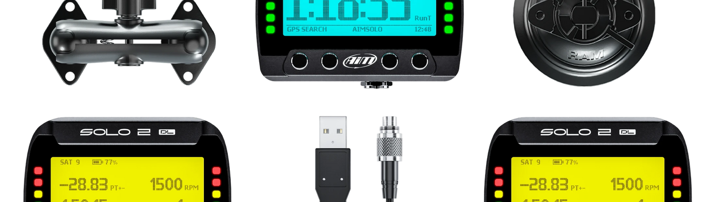 Various Accessories for the Best-Selling Motorsport Lap Timer