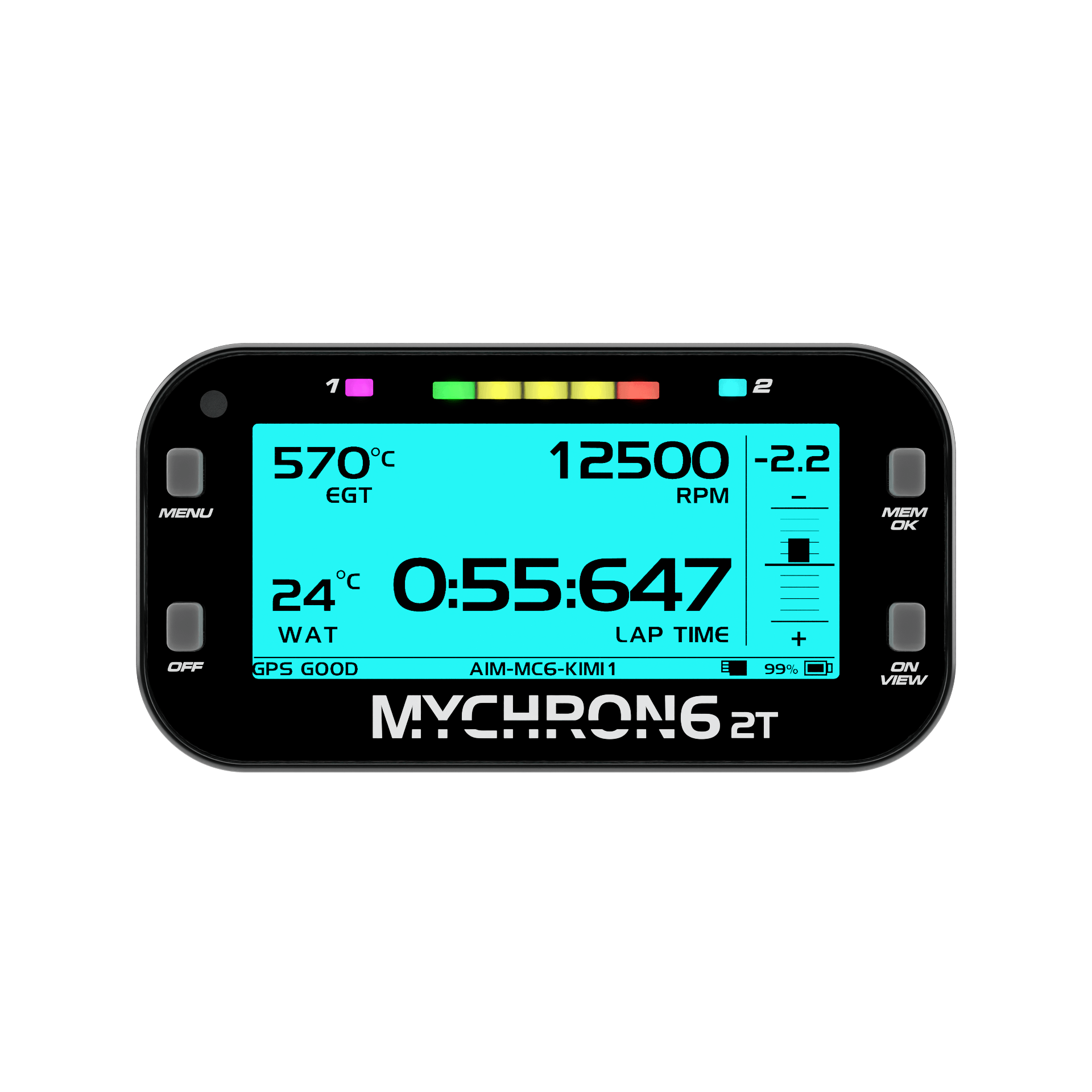 MyChron 6 2T GPS Lap Timer - AimShop.com