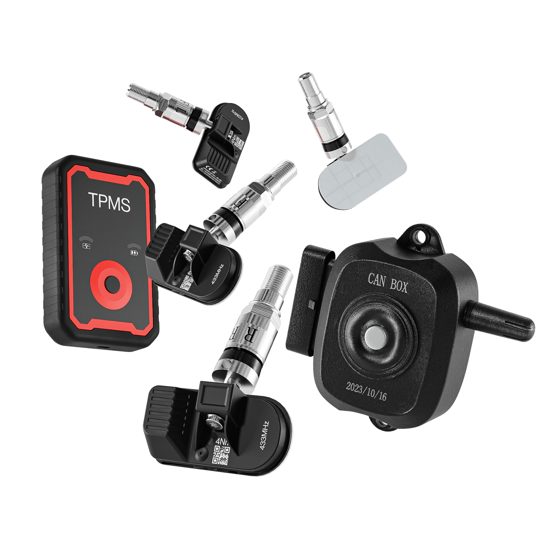 Plug & Play Car Racing Tyre Pressure Monitoring System - AimShop.com