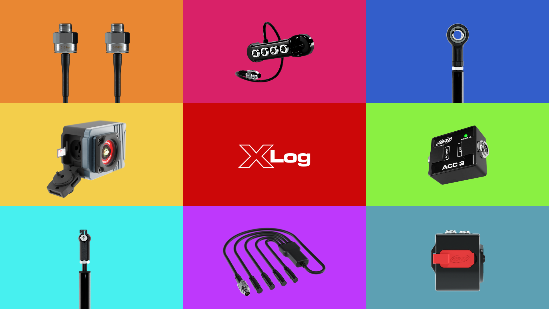 Expand your XLog with ACC3, Data Hub and sensors