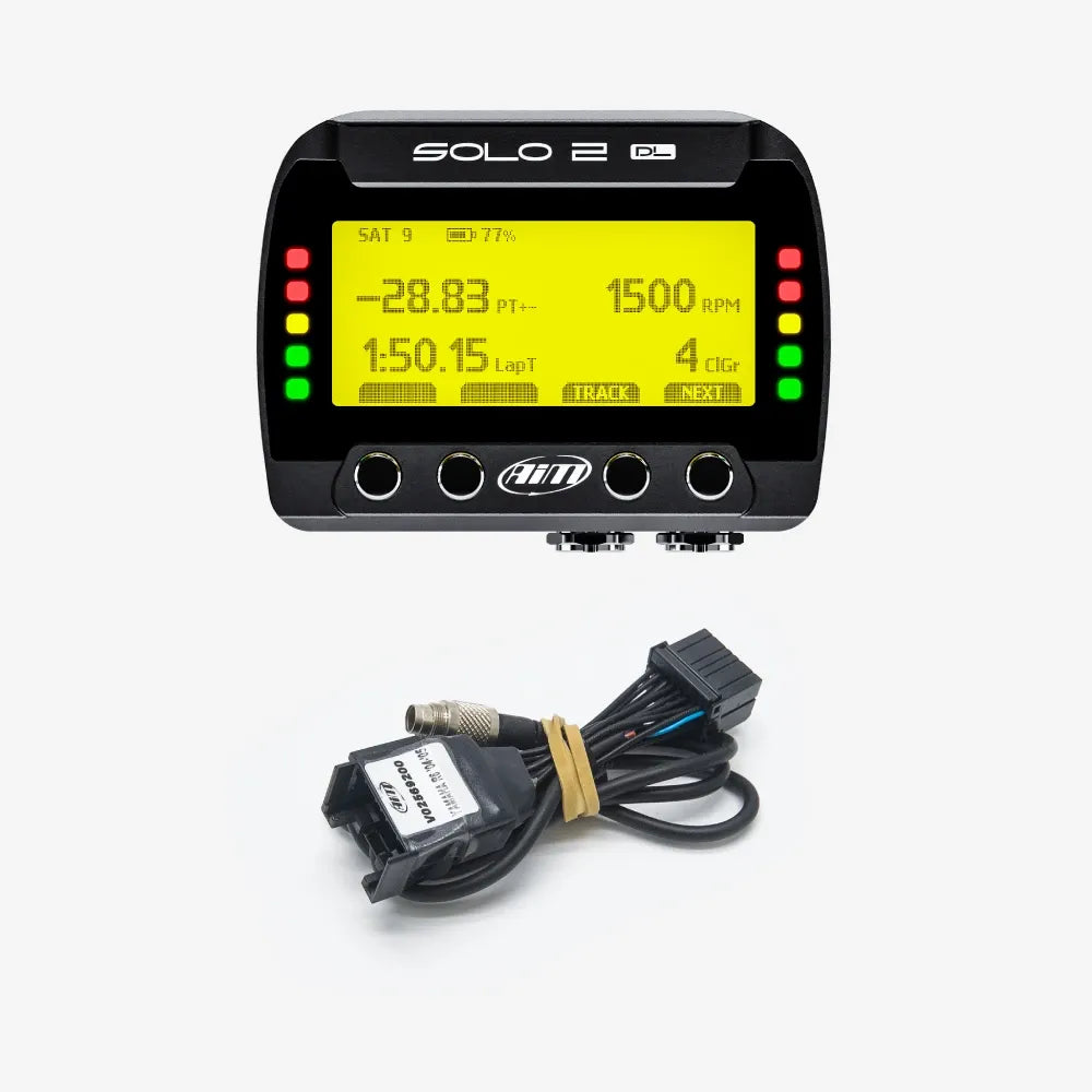Aim Solo 2 DL Motorcycle Plug & Play Data Logger - AimShop.com