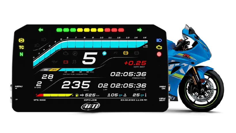 MXPS Suzuki GSX-R1000 Plug & Play Dash Logger