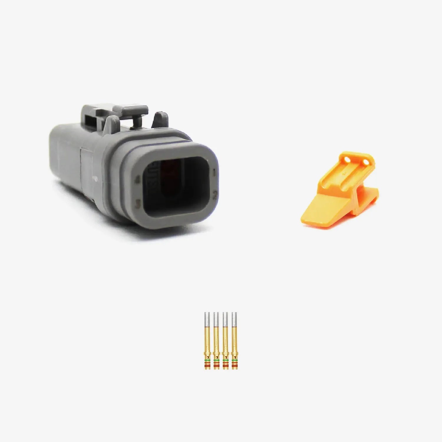 Deutsch Male & Female DTM Plug & Pins including Wedge Lock - AimShop.com