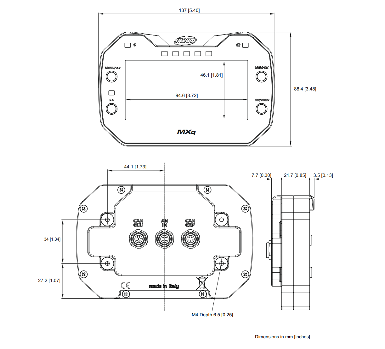 MXq Diagram