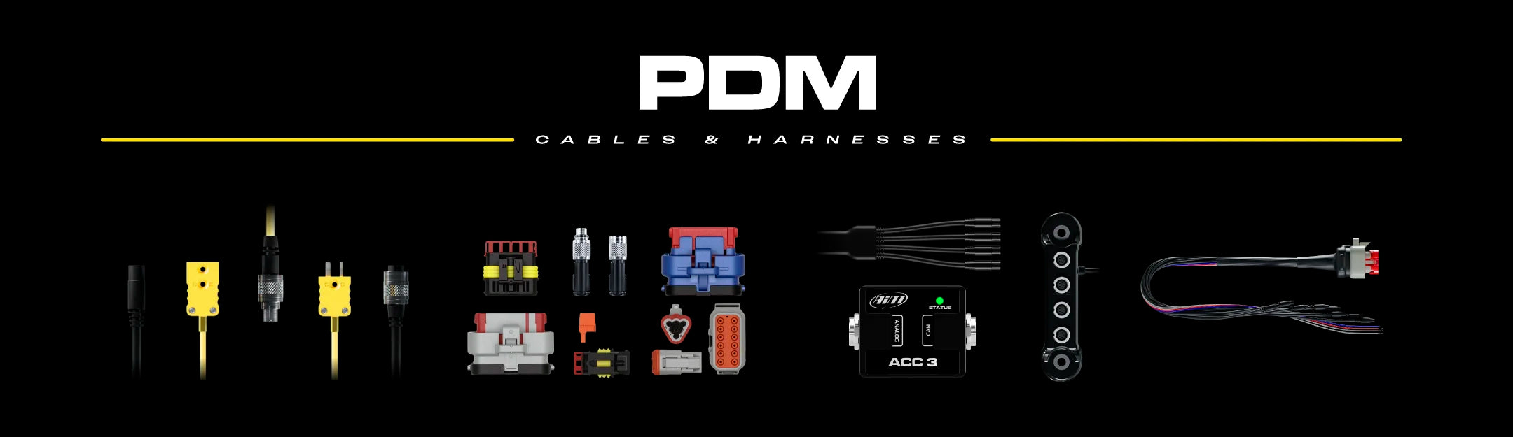 PDM cables & harnesses banner