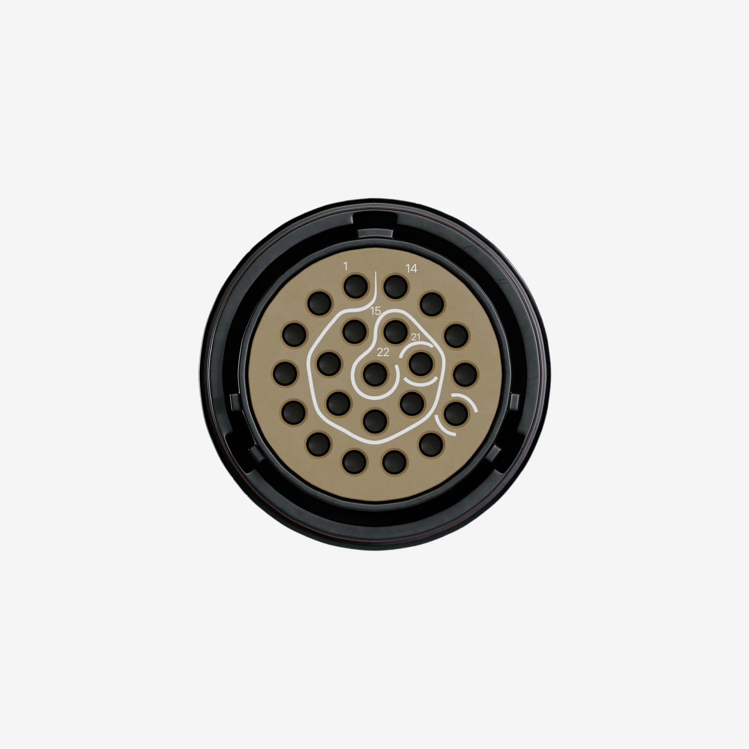 Aim 22 Pin Deutsch Harness with 1 Thermocouple for MX Series - AimShop.com