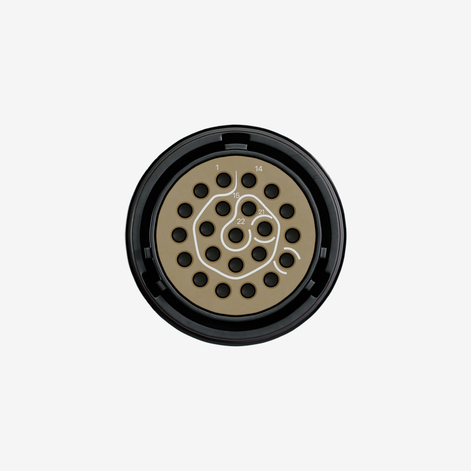 Aim 22 Pin Deutsch Harness with 2 Thermocouples for MX Series - AimShop.com