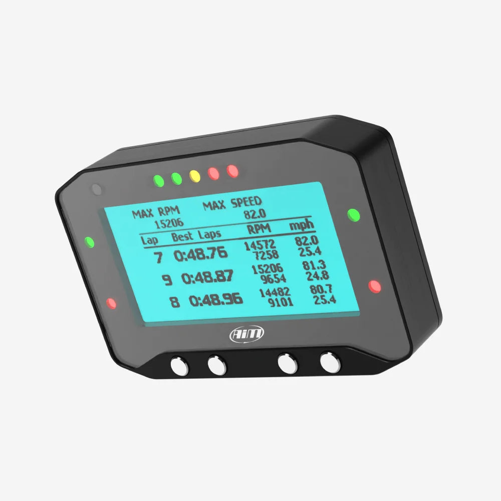 Aim GS-Dash Motorcycle Racing Dash Display - AimShop.com