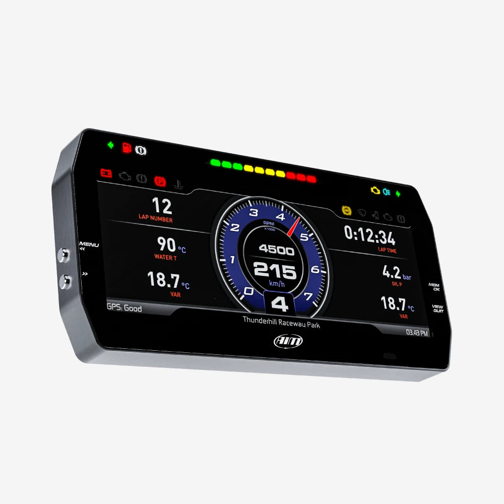 Aim MXT 1.3 Strada 10" TFT Digital Display with Road Icons - AimShop.com