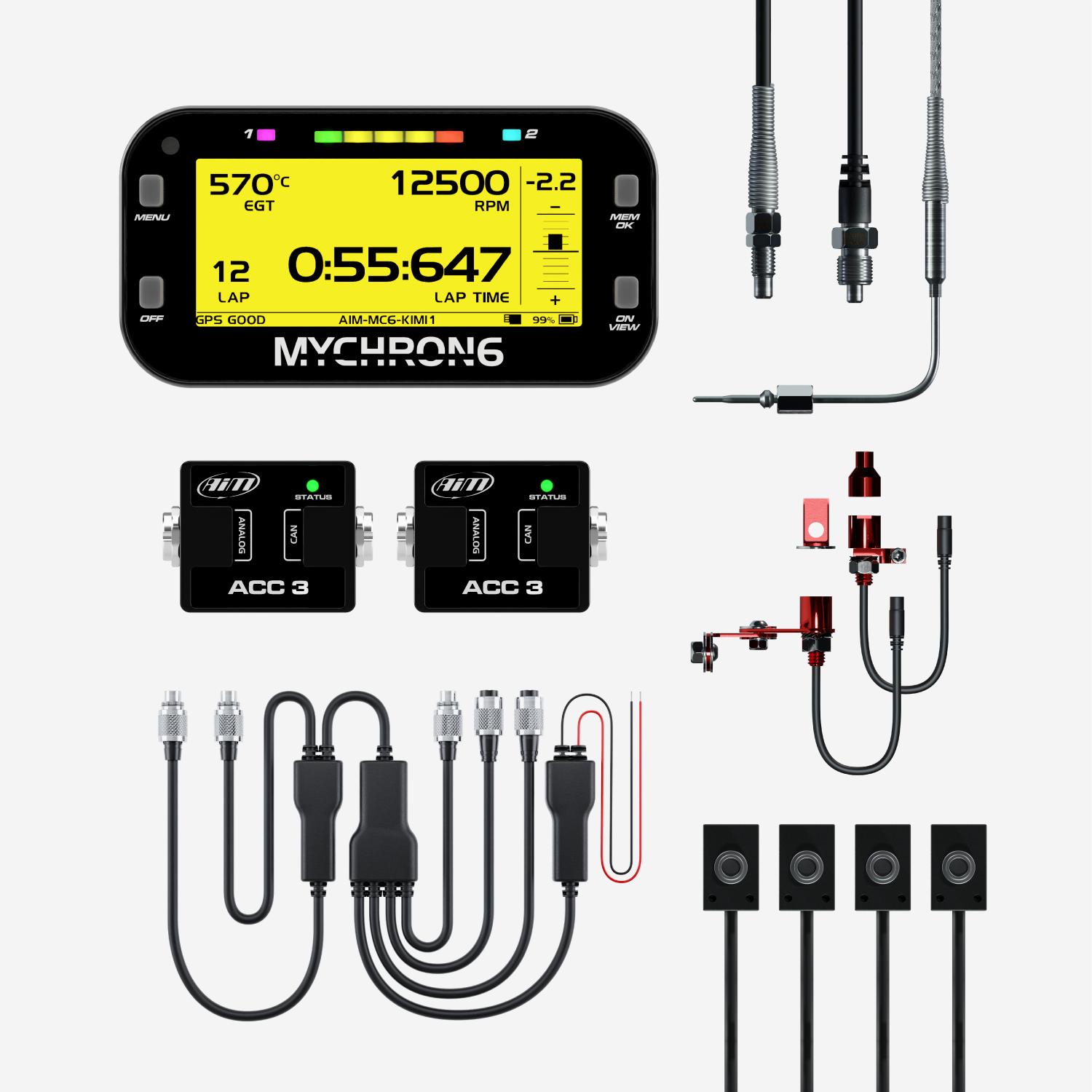 Aim MyChron 6 Ultimate Pro Kit - AimShop.com