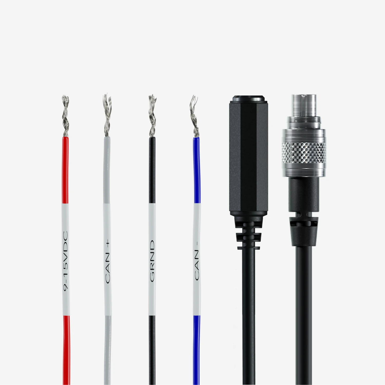 Aim SmartyCam 7-Pin External Power Cable, ECU CAN & Female Jack Plug for External Microphone - AimShop.com