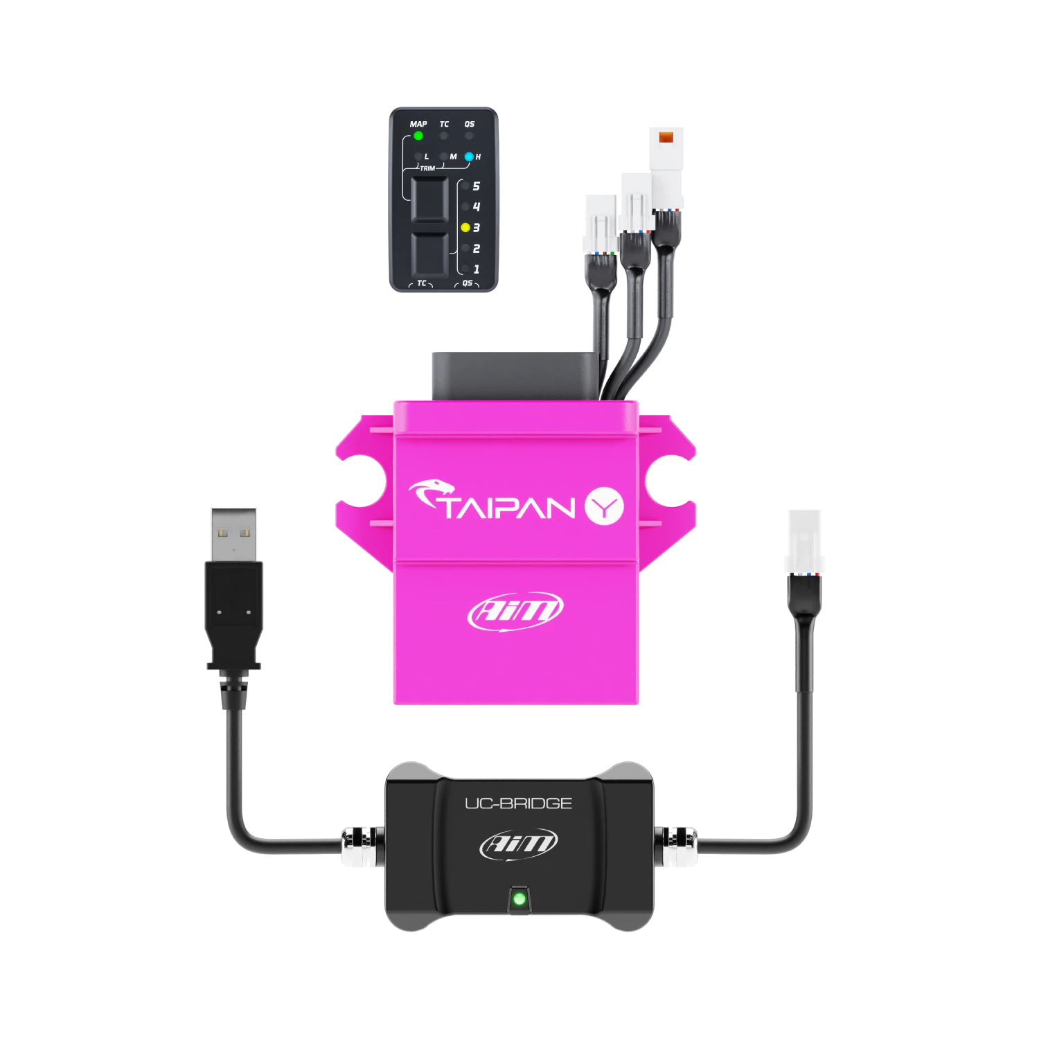 Yamaha Plug & Play Aim Taipan Y Motocross ECU Kit - AimShop.com