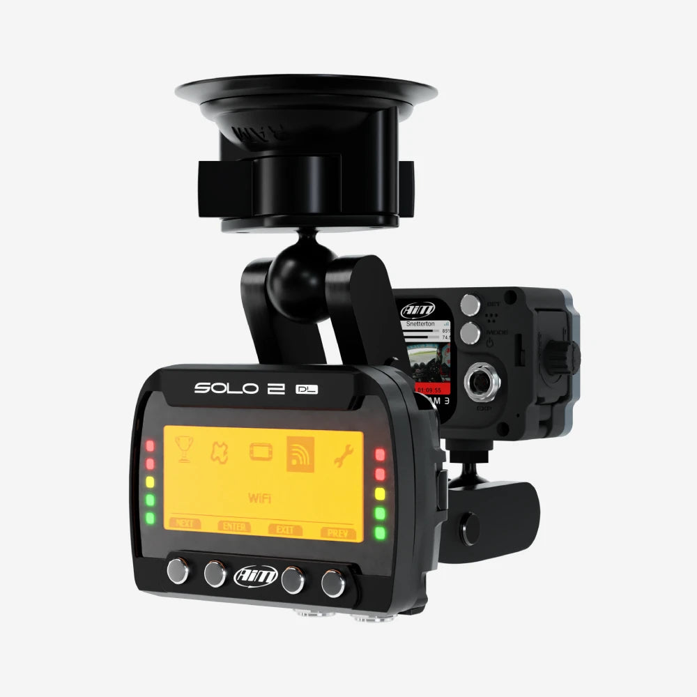 Aim SmartyCam 3 Sport & Solo 2 DL with Double Bracket Trackday Kit - AimShop.com