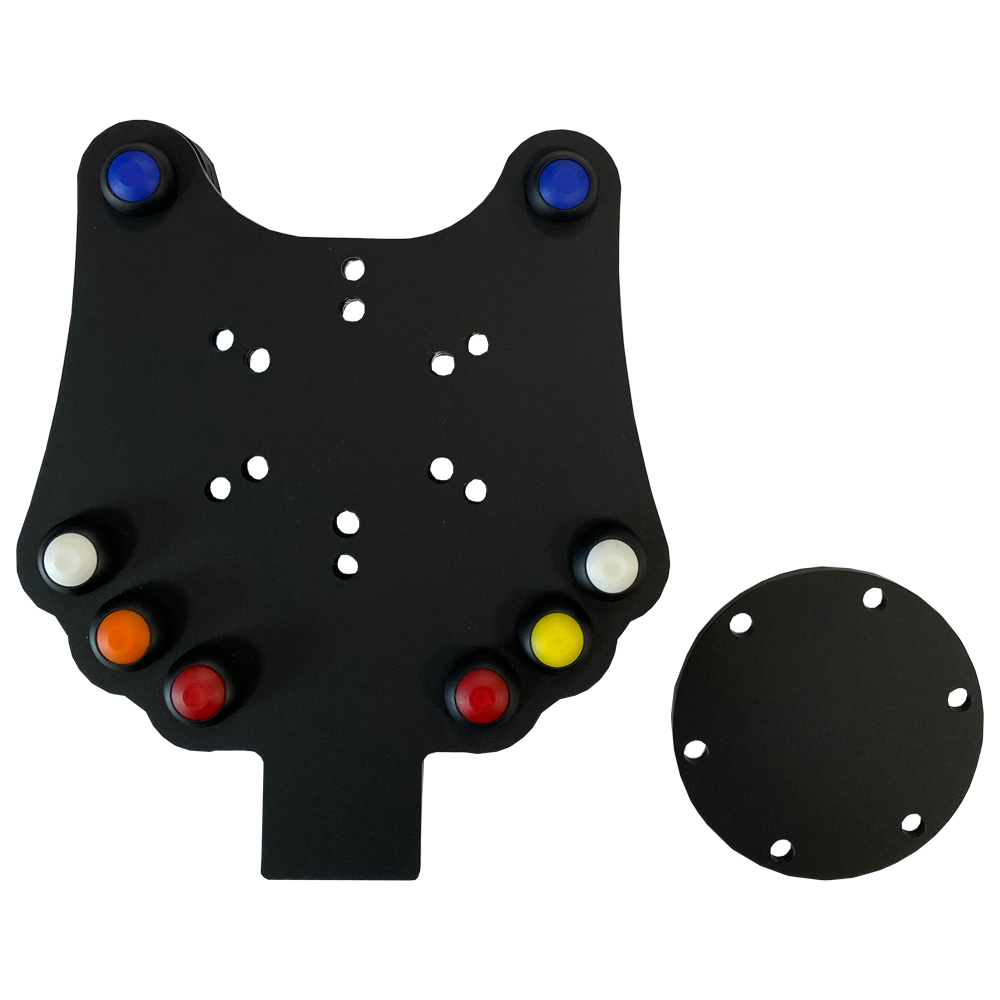 8 Button Wireless Steering Wheel Plate - AimShop.com