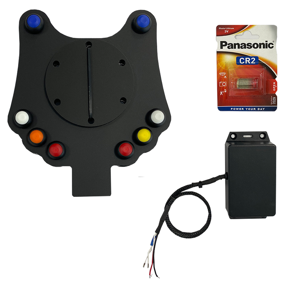 8 Button Wireless Steering Wheel Plate - AimShop.com