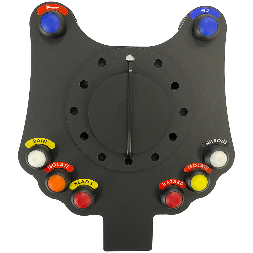 8 Button Wireless Steering Wheel Plate - AimShop.com
