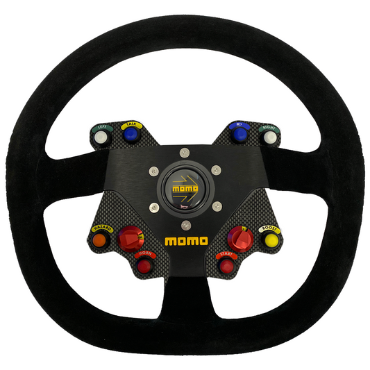 Carbon 10 Button Wireless Steering Wheel Plate - AimShop.com