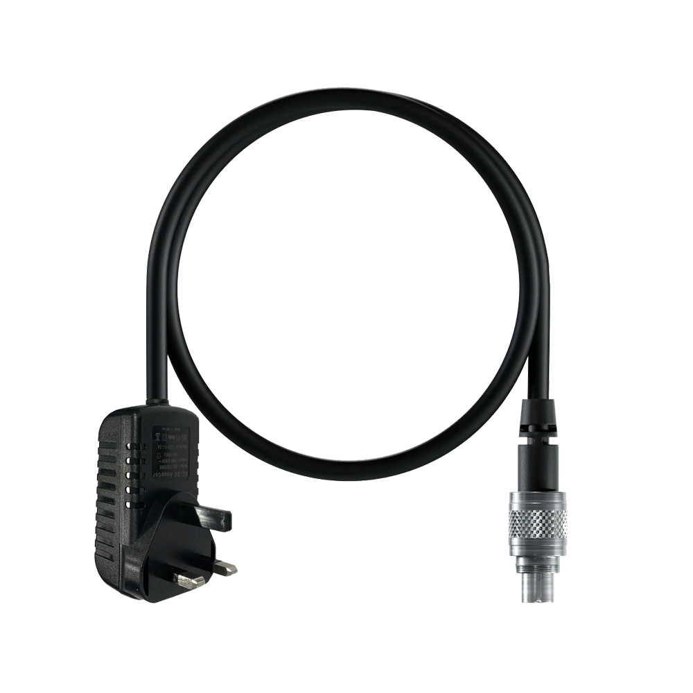 AiM Solo 2 & Solo 2 DL Mains Charger & Power Lead UK Plug - AimShop.com