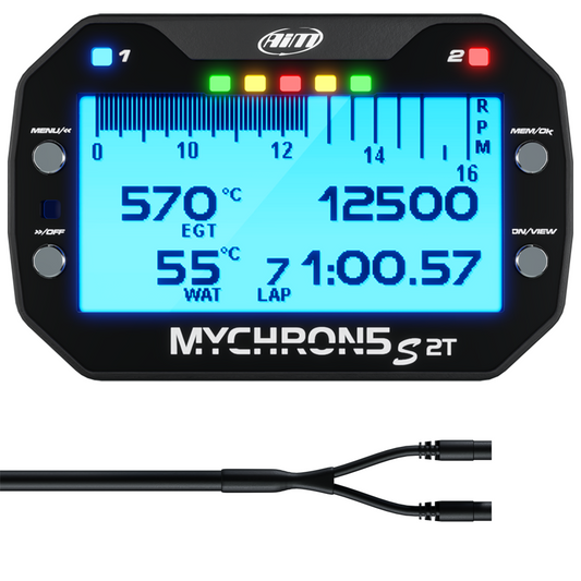 AiM MyChron5 S 2T x2 Water Temperature Sensor Inputs - AimShop.com