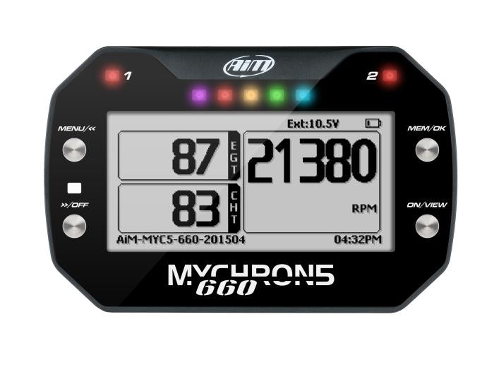 AiM MyChron5 660 Dragster Data Logger - AimShop.com