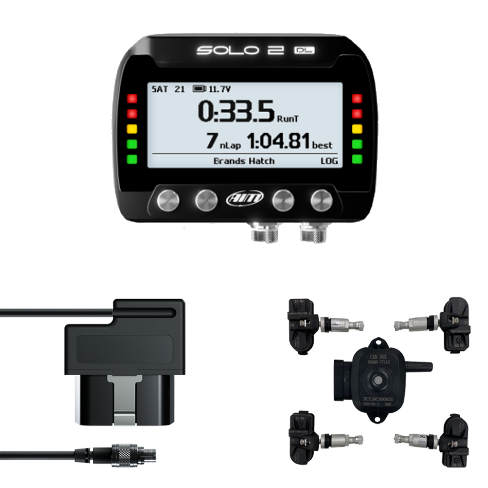 Tyre Pressure Monitoring System with Solo 2 DL | AimShop.com
