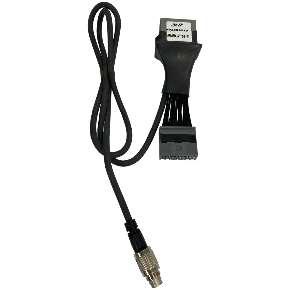 Yamaha YZF-R1 2009-2014 AiM Solo 2 DL & EVO4S Data Logger Plug & Play Cable - AimShop.com