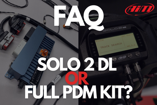 Comparing the AiM Solo 2 DL and the AiM Power Distribution Module PDM32