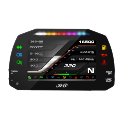 AiM MXS 1.3 Strada Light 5" TFT Dash Display with Road Icons - AimShop.com