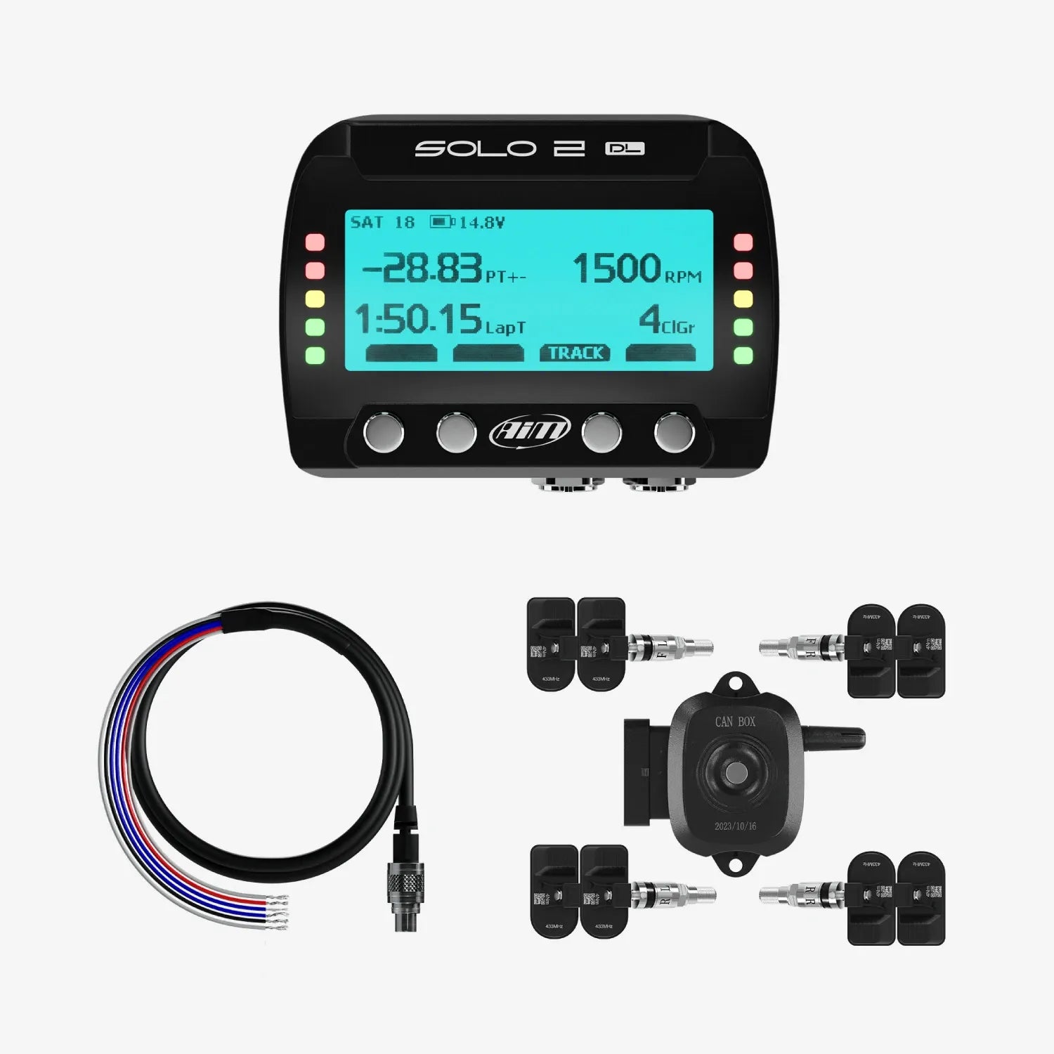 Tyre Pressure Monitoring System with Solo 2 DL - AimShop.com