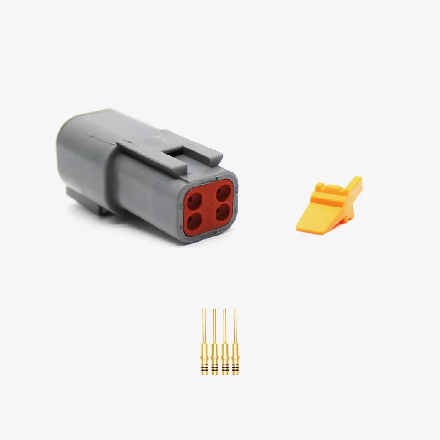 Deutsch Male & Female DTM Plug & Pins including Wedge Lock - AimShop.com