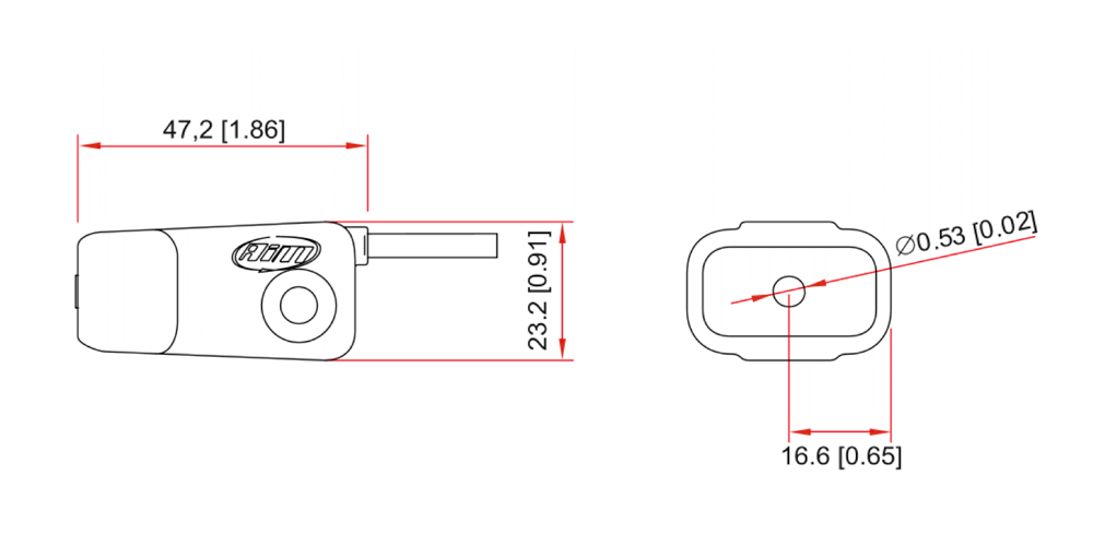 Optical Lap Receiver Diagram