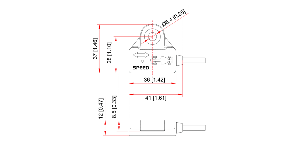 Aim MyChron Magnetic Lap Receiver Diagram