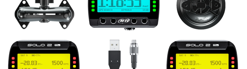 Various Accessories for the Best-Selling Motorsport Lap Timer