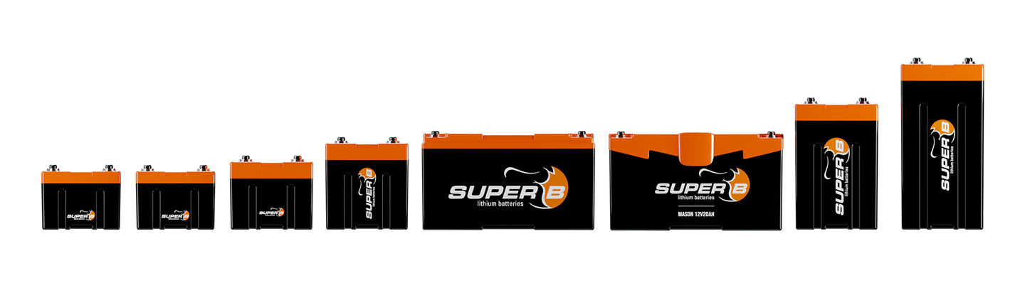 Super B Battery Range