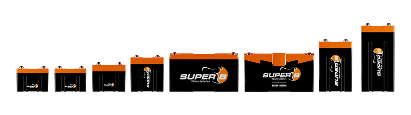 Super B Battery Range