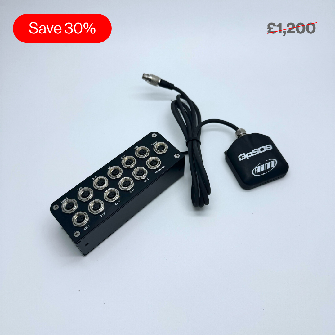Out of Production EVO4S Racing Data Logger & 1.3m GPS09 Module - AimShop.com