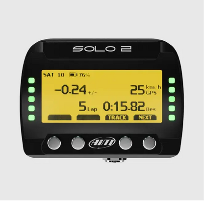 AiM Solo 2 GPS Track Day Racing Lap Timer - AimShop.com