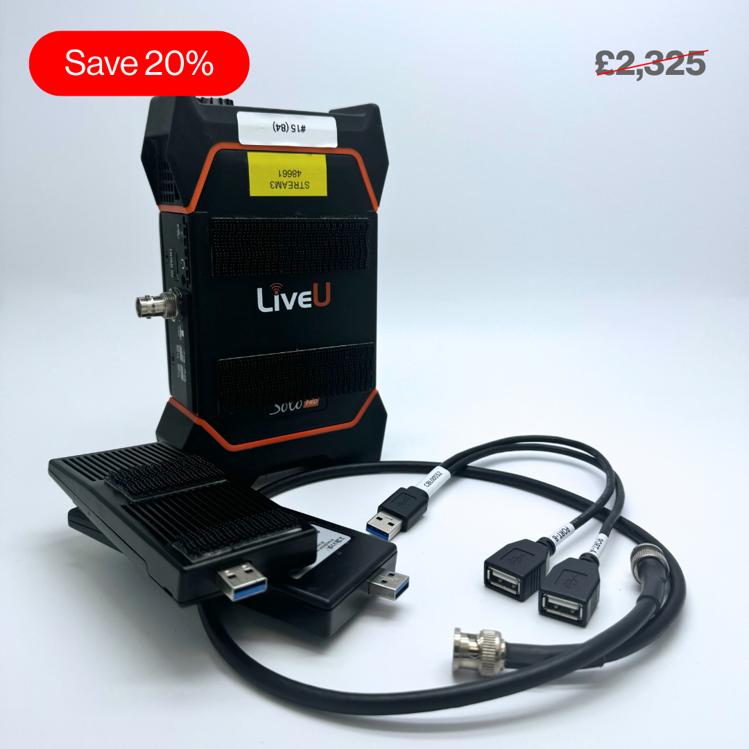 Second-Life LiveU Solo PRO SDI 4/5G Live Video Streamer - AimShop.com