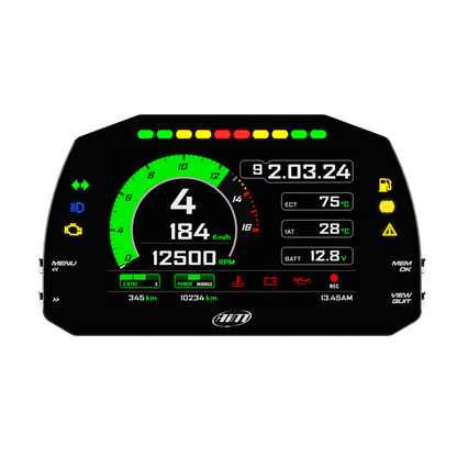 AiM MXK10 Kawasaki Ninja ZX-10R (Gen 4 2011-2015) Plug & Play Dash Logger - AimShop.com