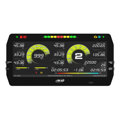 AiM MXT 1.3 Strada 10" TFT Digital Display with Road Icons - AimShop.com