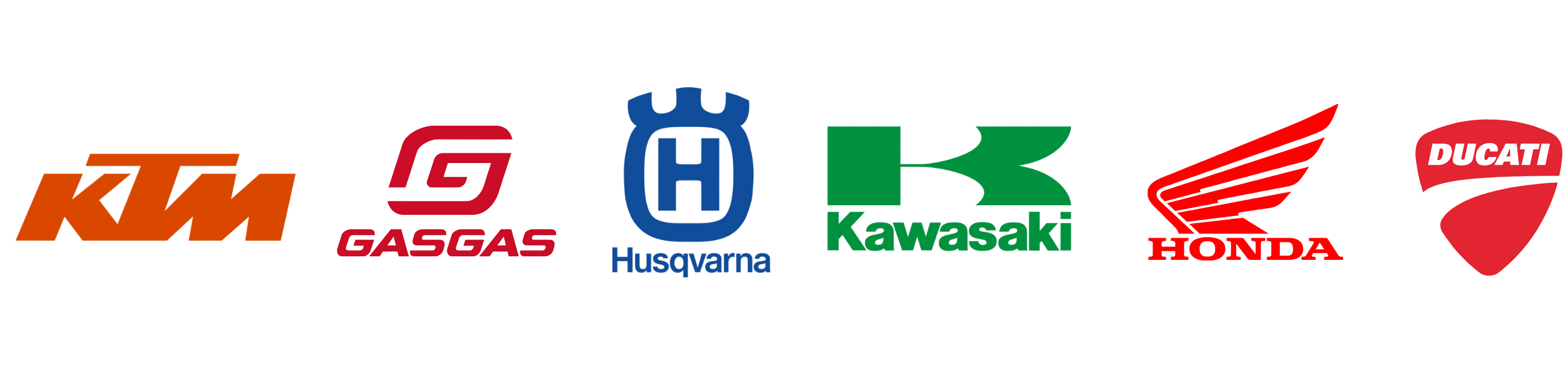 Motocross bike manufactures that Taipan ECU is compatible with: KTM, GASGAS, Husqvarna, Kawasaki, Honda & Ducati