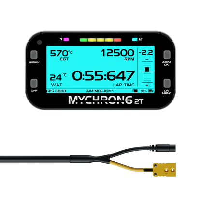 MyChron 6 2T x1 Water Input & x1 Thermocouple Input - AimShop.com