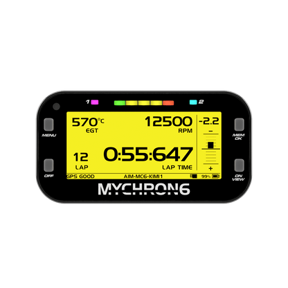 MyChron6 GPS Lap Timer & Water Temperature Sensor - AimShop.com