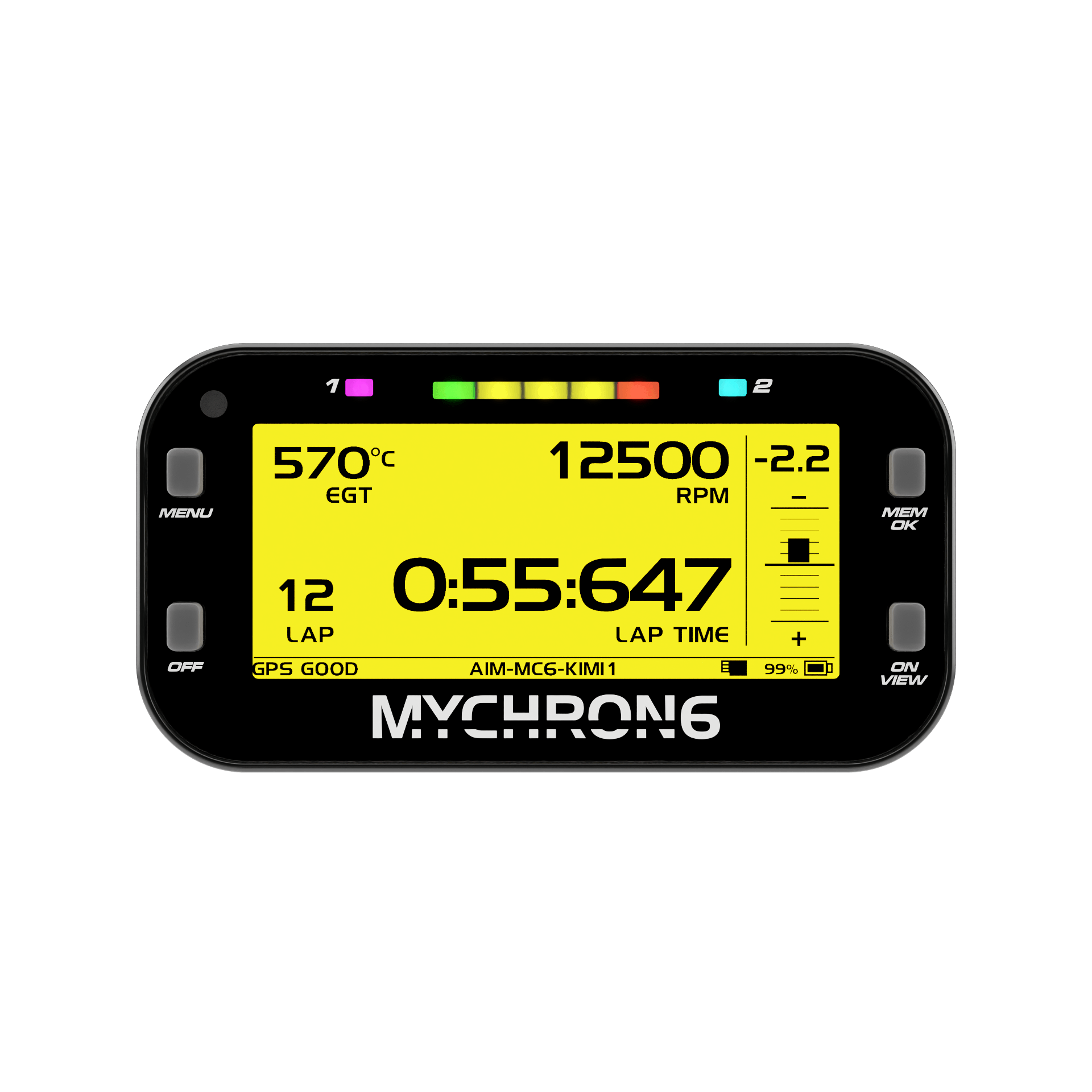 MyChron 6 GPS Lap Timer & Thermocouple Sensor - AimShop.com