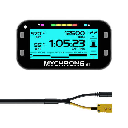 MyChron 6 2T x1 Water Input & x1 Thermocouple Input - AimShop.com