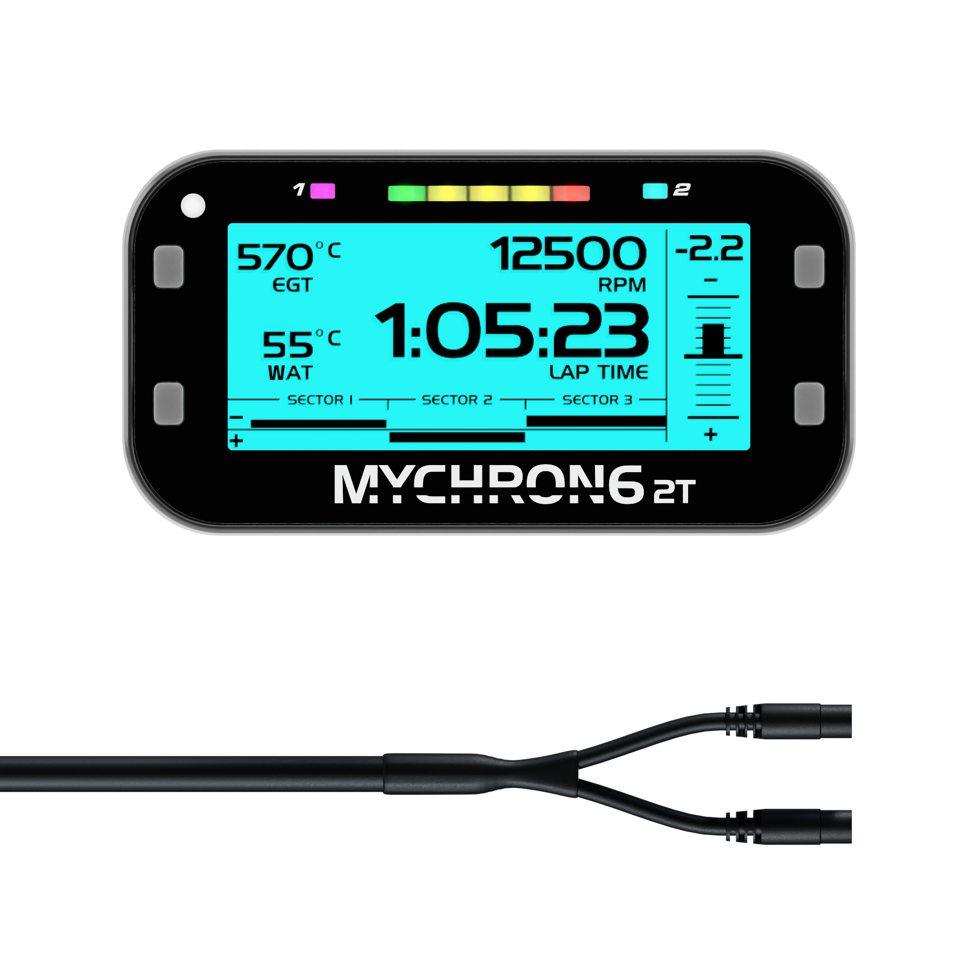 MyChron 6 2T x2 Water Temperature Sensor Inputs - AimShop.com